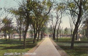 Iowa Waterloo Scene In Lincoln Park 1910