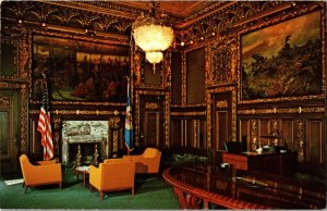 Governor's Reception Room, Capital, St. Paul MN Vintage Postcard H78