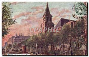 Old Postcard Paris Saint Germain des Pres