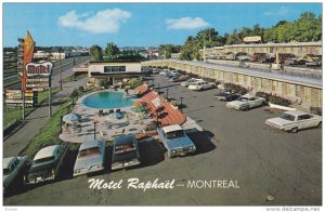 MONTREAL , Quebec , Canada , 50-60s ; Motel Raphael