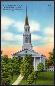 Mead Memorial Chapel,Middlebury College,Middlebury,VT