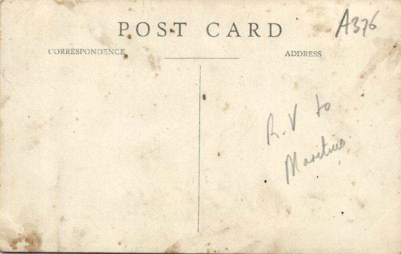 mauritius, PORT LOUIS, Welcome to Duke & Duchess of York (1927) RPPC Royal Tour