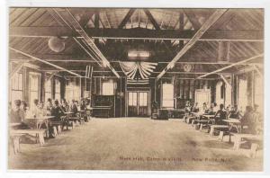 Mess Hall Interior Camp Wallkill New Paltz New York postcard