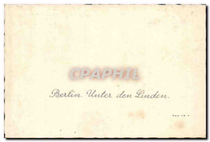 Postcard Old Berlin unter der Linden