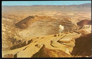 31320) Utah BINGHAM CANYON Kennecott's Bingham Copper Mine - pm1973 - Chrome