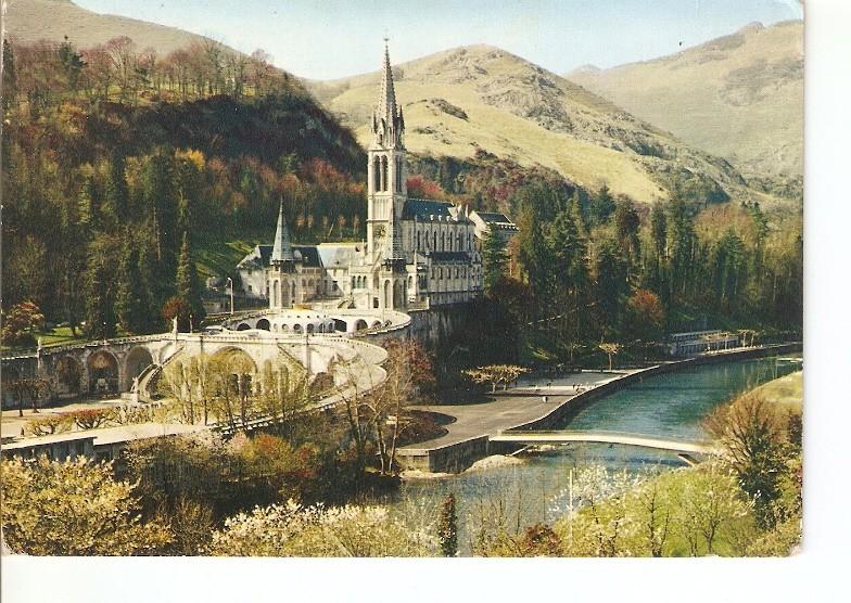 Postal 022561 : The Basilica and the Grave, Loudes 