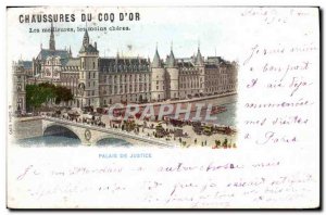 Old Postcard Paris courthouse Haan Shoes d & # 39Or