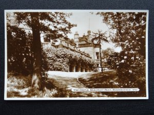 Yorkshire HUDDERSFIELD Beaumont Park THE CASTLE c1950s RP Postcard by Bamforth