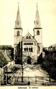 Luxembourg - Echternach. St. Willibord Basilica, Abbey, Pre-World War II