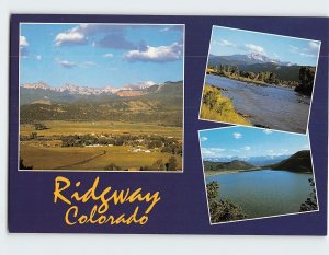 Postcard Ridgway Colorado USA