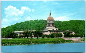 M-56778 State Capitol Building Great Kanawha River Charleston West Virginia