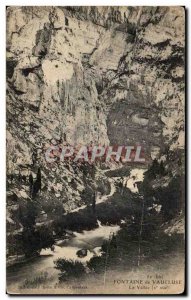 Old Postcard Fontaine De Vaucluse La Vallee