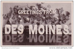 Iowa Des Moines Greetings From Des Moines 1908