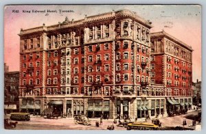 King Edward Hotel Toronto Ont. 1913 Postcard Canadian National Exhibition Cancel