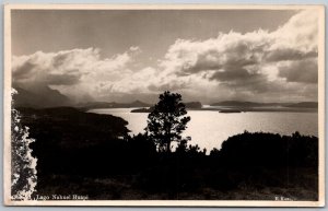 Patagonia Argentina 1930s RPPC Real Photo Postcard Lake Nahuel Huapi