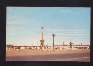 WINSLOW ARIZONA ROUTE 66 TRAILS MOTEL AAA VINTAGE ADVERTISING POSTCARD