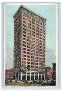 Vintage Second National Bank Building Toledo Ohio Postcard P138E