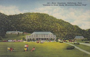 Tennessee Gatlinburg Hotel Greystone Curteich
