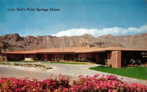 PALM SPRINGS, CA California   HOME of ACTRESS LUCILLE BALL   c1950's Postcard