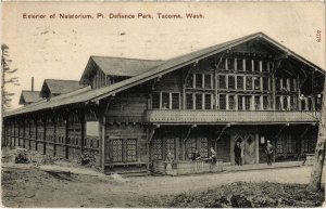 PC US, WA, TACOMA, DEFIANCE PARK, NALATORIUM, Vintage Postcard (b45750)