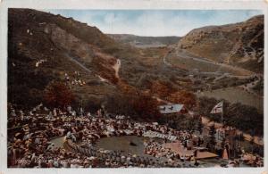 LLANDUDNO WALES UK~ELEVATED VIEW OF HAPPY VALLEY-MILTON  PHOTO POSTCARD