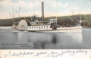 Steamer Mt Washington Ferry Boats Ship 1905 