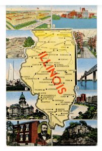 IL - Illinois Map