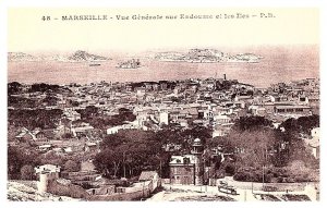 France  Marseille , General view of Endoume sl les Iles