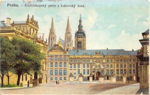 BT2939 Archbishops Palace Castle prag prague praha postcard czech republic