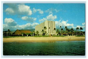 c1960's View Of Royal Lahaina Hotel Kaanapali Beach Maui Hawaii HI Postcard