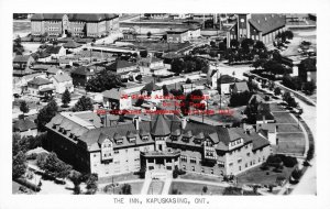 Canada, Ontario, Kapuskasing, RPPC, Kap Inn, Aerial View, Photo