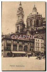 Old Postcard Prag Radeckyplatz