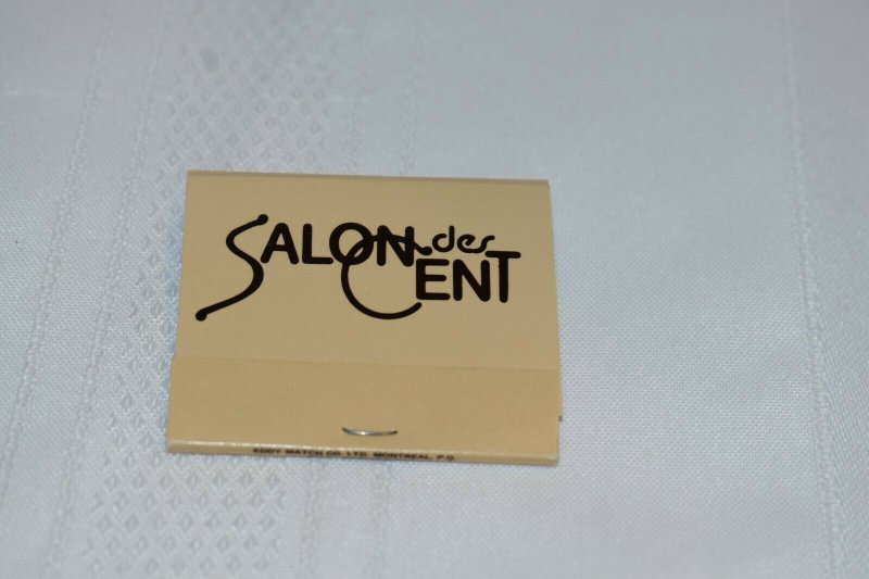 Salon des Cent Montreal Canada 30 Strike Matchbook