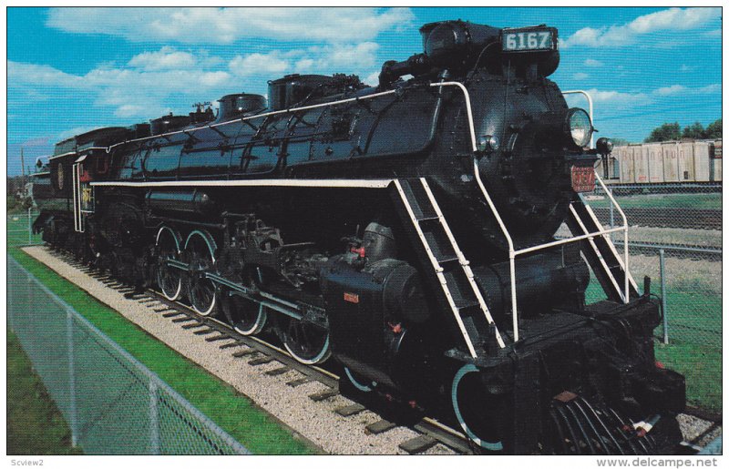 Historical Steam Locomotive,  National Station,  Guelph,  Ontario,  Canada,  ...