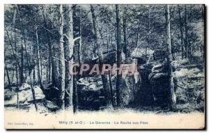 Milly la Foret - La Garenne - La Roche aux Fees - Old Postcard