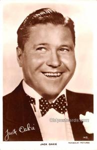 Jack Oakie Movie Star Actor Actress Film Star Unused 