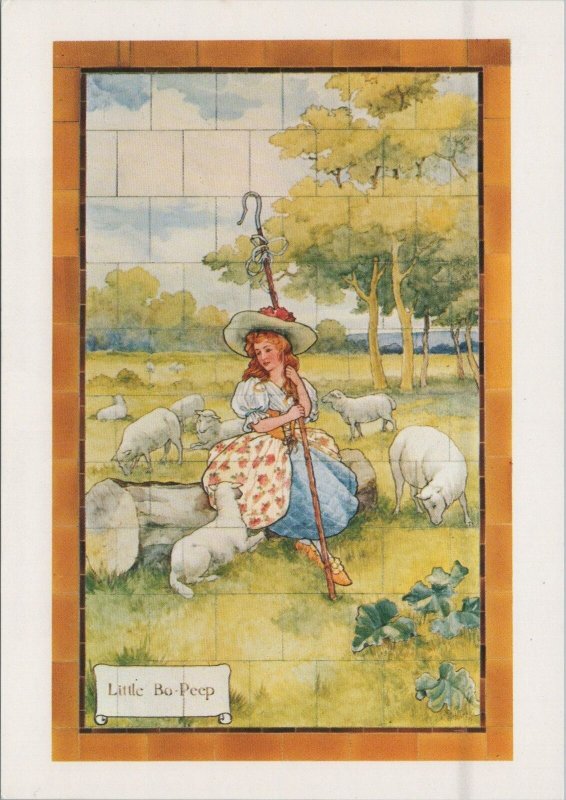 Children's Art Postcard-Little Bo Peep, Margaret Thompson & William Rowe RR17350