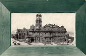 australia, NSW, SYDNEY, The Town Hall (1910s) HB Series Postcard