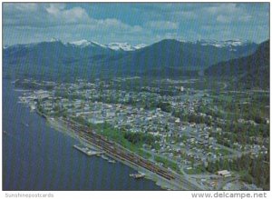 Canada British Columbia Prince Rupert Aerial View