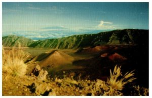 Haleakala Crater in Hawaii National Park on Maui Hawaii Postcard