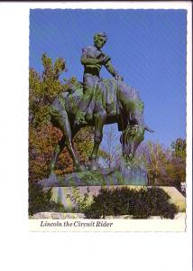 Lincoln the Circuit Rider, New Salem State Park, Illinois