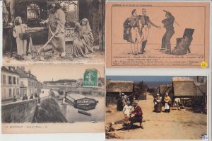 PROFESSIONS METIERS France 69 Vintage Postcards Mostly Pre-1940 (L2505)