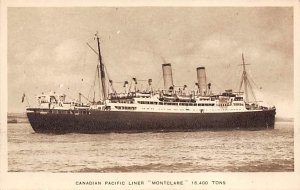 Montclare Canadian Pacific Steamship Co Ship 1935 