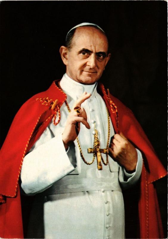 CPM CATHOLIC POPE Paulus PP VI (318376)