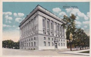 Indiana Indianapolis Masonic Temple 1920