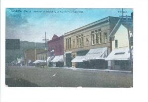 LP43     Salmon, Idaho, postcard Main St.