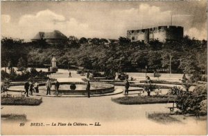 CPA Brest- La Place du Chateau FRANCE (1025606)