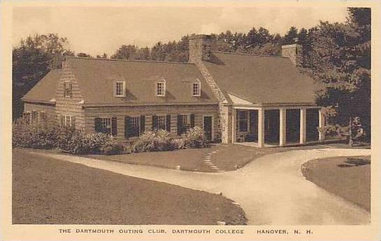 New Hampshire Hanover The Dartmouth Outing Club Dartmouth College Albertype