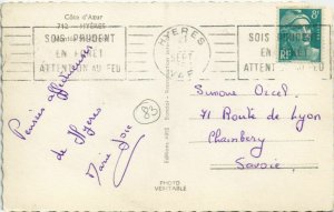 CPA HYERES Montee Sainte-CRoix (1113131)