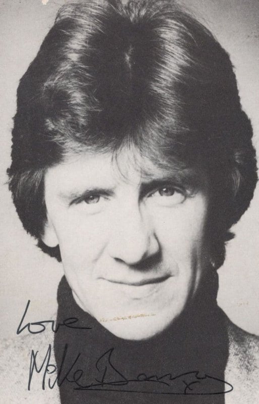 Mike Berry Singer Actor Hand Signed Photo